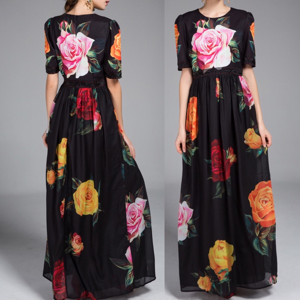 🆕 ⚡️🇺🇸3 DAY PRICE SLASH🆕Floral chiffon maxi